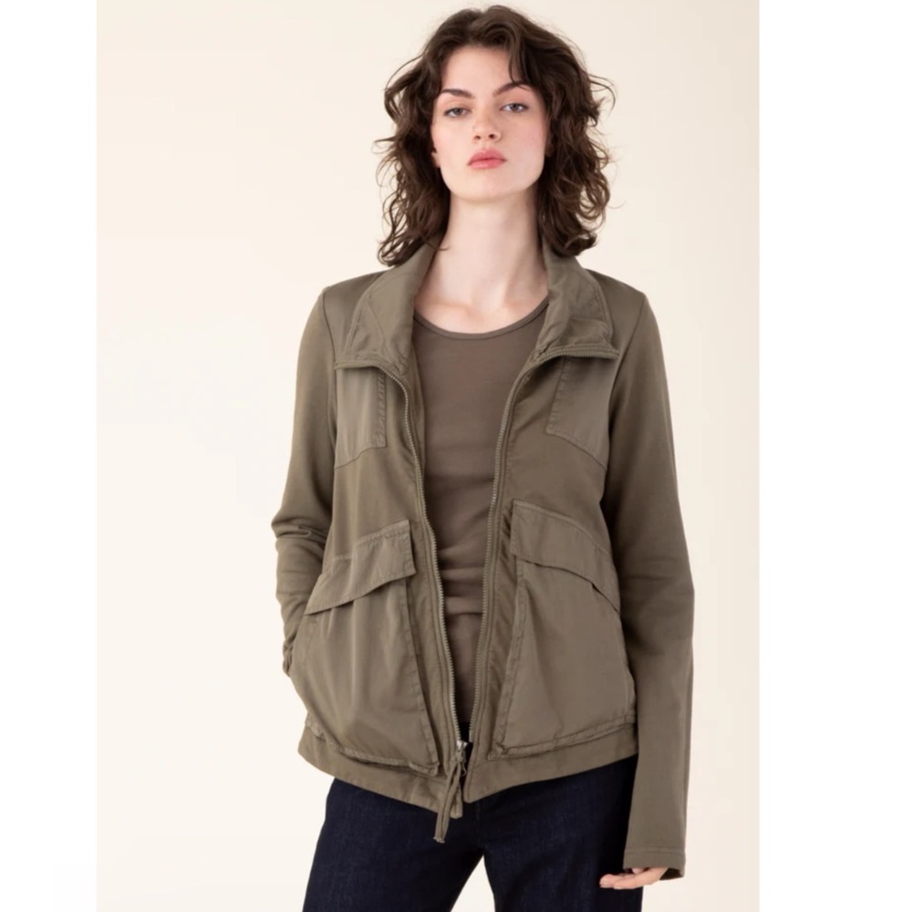 Prairie Underground Jacket Organic Cotton Workwear Blogger Barn Boho Small Coat - Picture 13 of 13